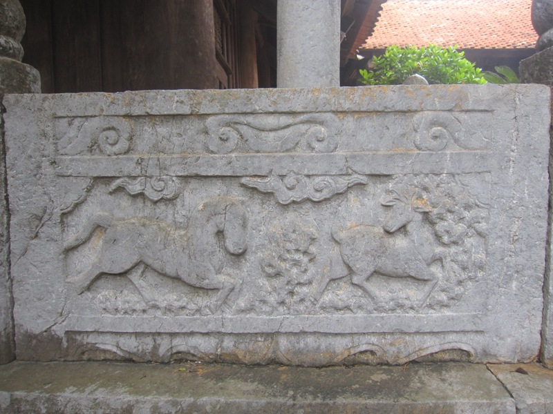 Lan can chùa Bút Tháp - Bắc Ninh : MS - 044