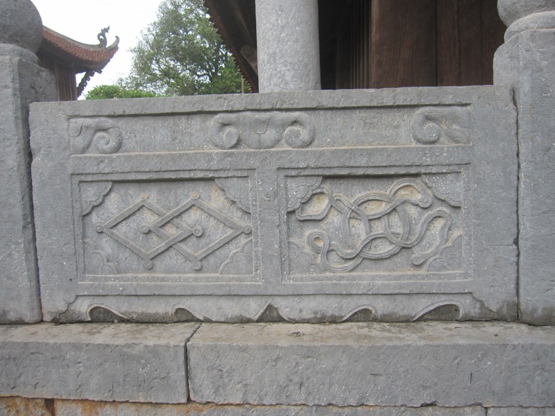 Lan can chùa Bút Tháp - Bắc Ninh : MS - 049